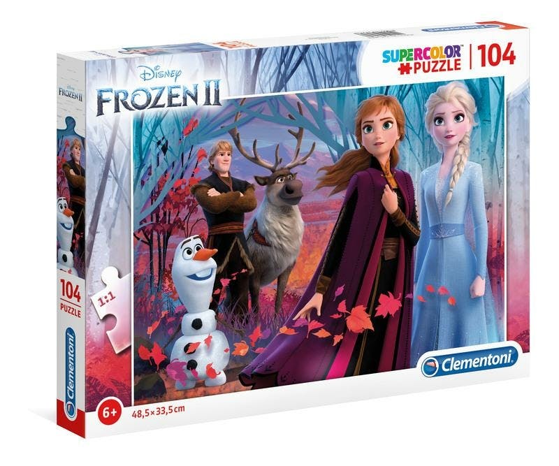 Clementoni puzzel Frozen 104 stuks