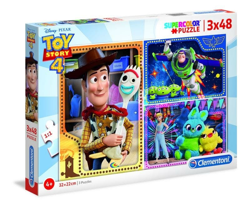 Clementoni puzzel Toy Story 4 3X48 stuks