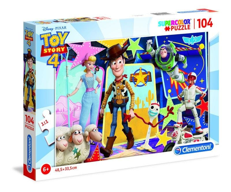 Clementoni puzzel Toy Story 4 104 stuks