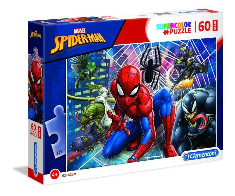 Clementoni puzzel 60 stuks Maxi Spider-Man