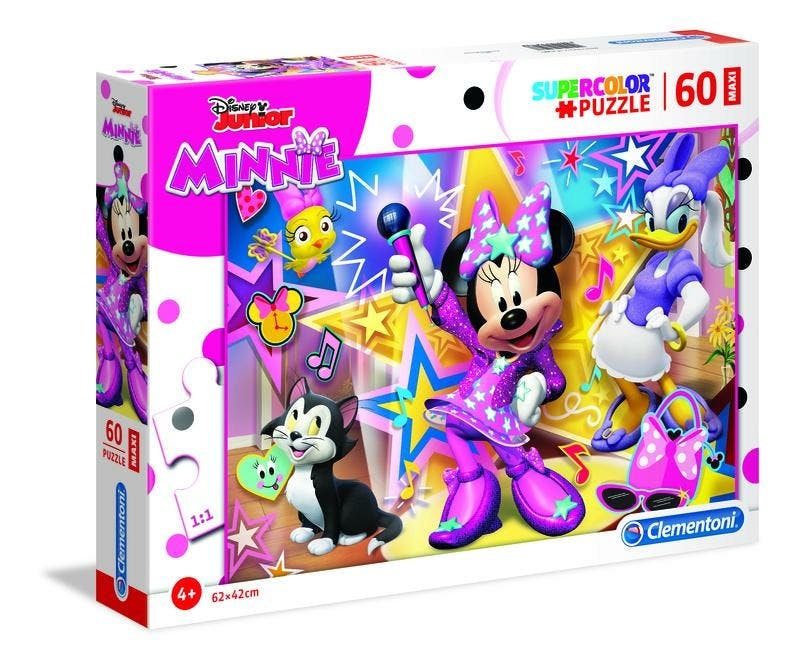 Puzzle 60pc Maxi Minnie Happy