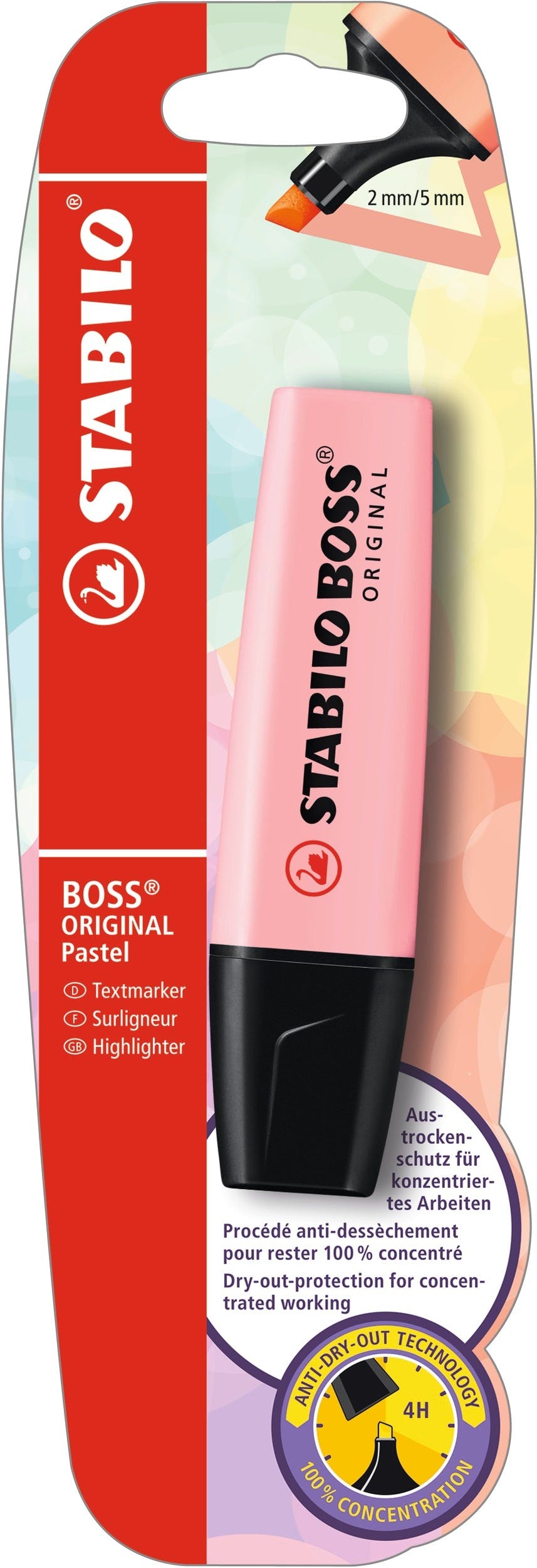 Stabilo Boss Roze Pastel