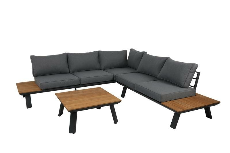 Salon Lounge Andenne 5 personnes - Anthracite