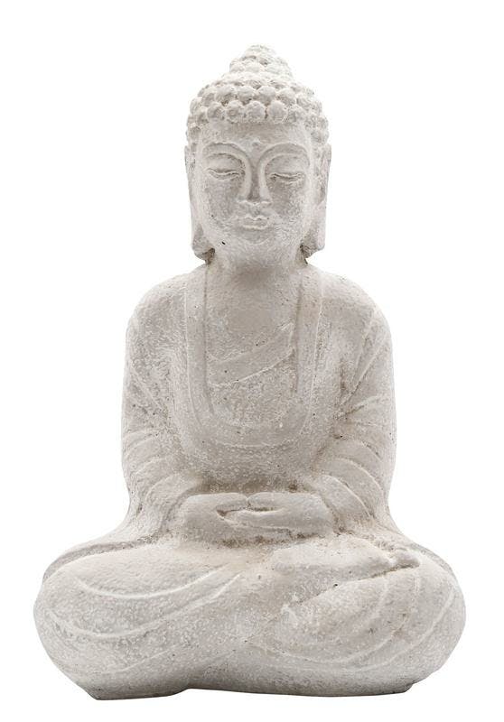 Boeddha Zittend Tuinbeeld Cement