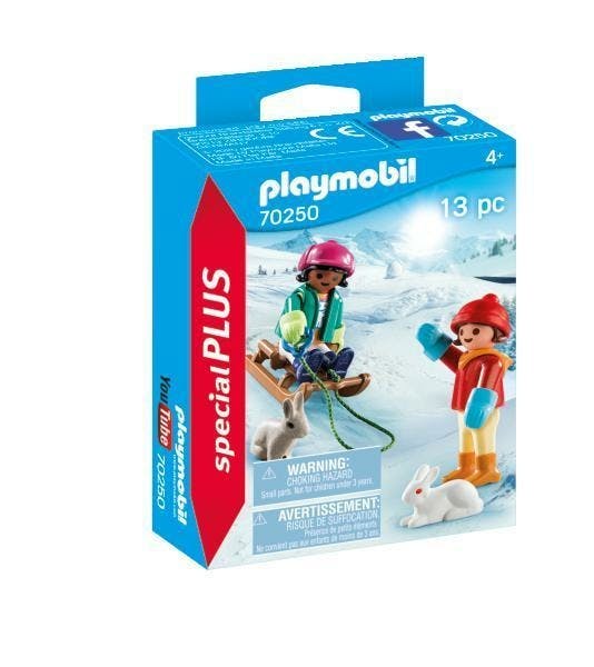 Playmobil Special Plus Kinderen Met Slee - 70250