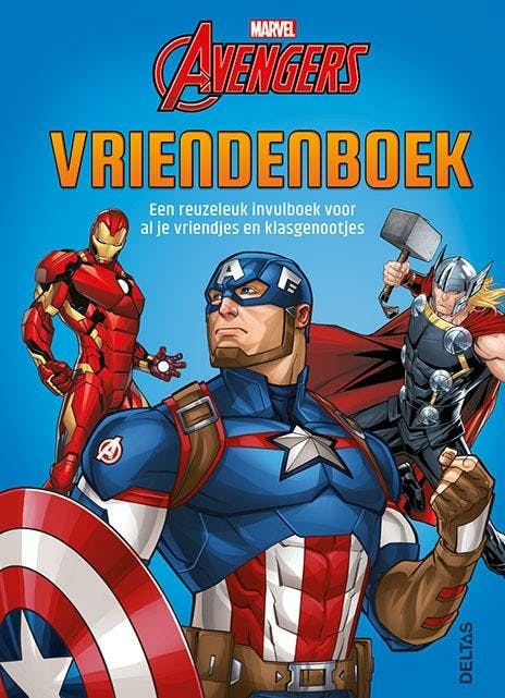 Avengers Vriendenboek Een Reuzeleuk Invulboek
