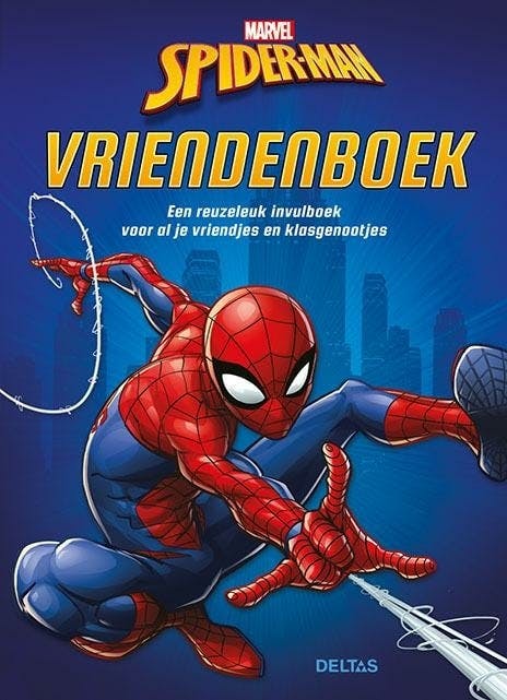 Spider Man Vriendenboek - Een Reuzeleuk Invulboek