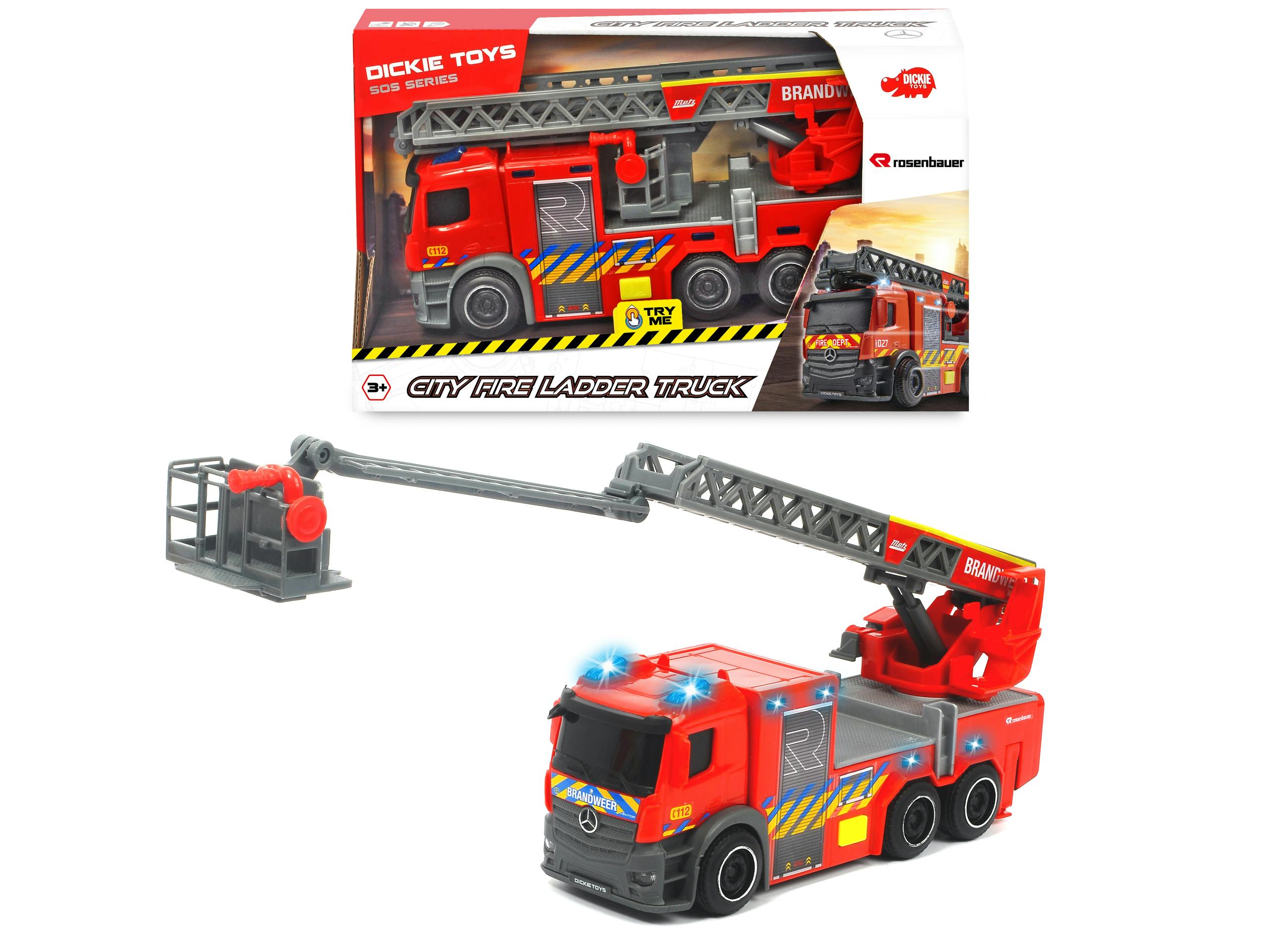 Dickie Toys Camion De Pompier Avec Grande Echele