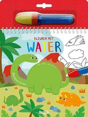 Kleuren Met Water - Dinosaurussen