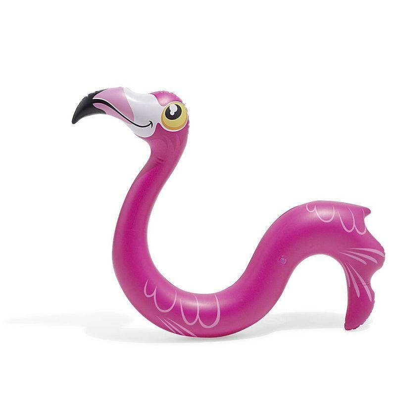Opblaasbare Flamingo Noodle Roze
