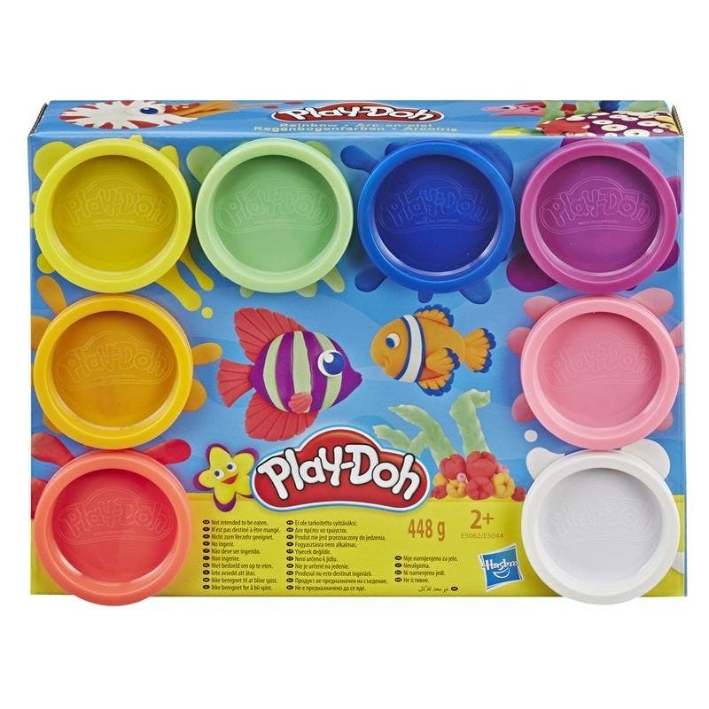 Play-Doh Regenboog 8 Pack (1 van assortiment)