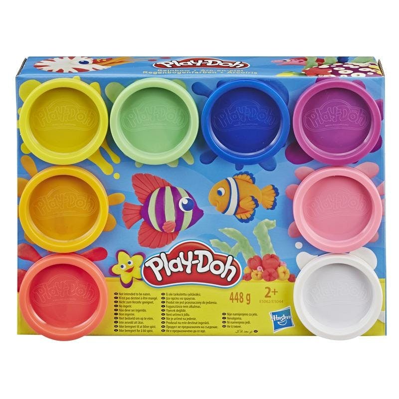 Play-doh Regenboog 8 Pack (1 Van Assortiment)
