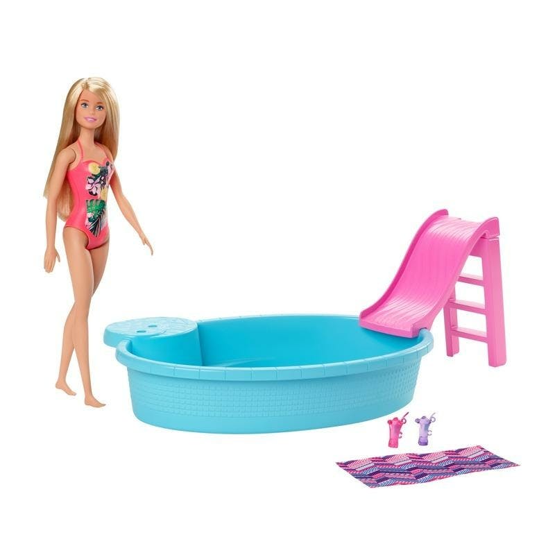Barbie En Haar Zwembad