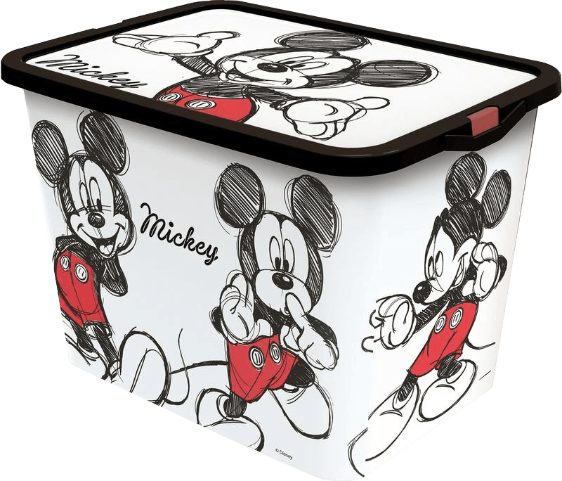 Opbergbox Mickey Mouse Click Box 23L