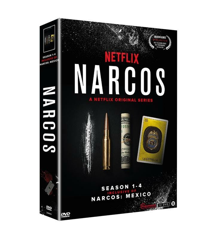 DVD Narcos box 1-4