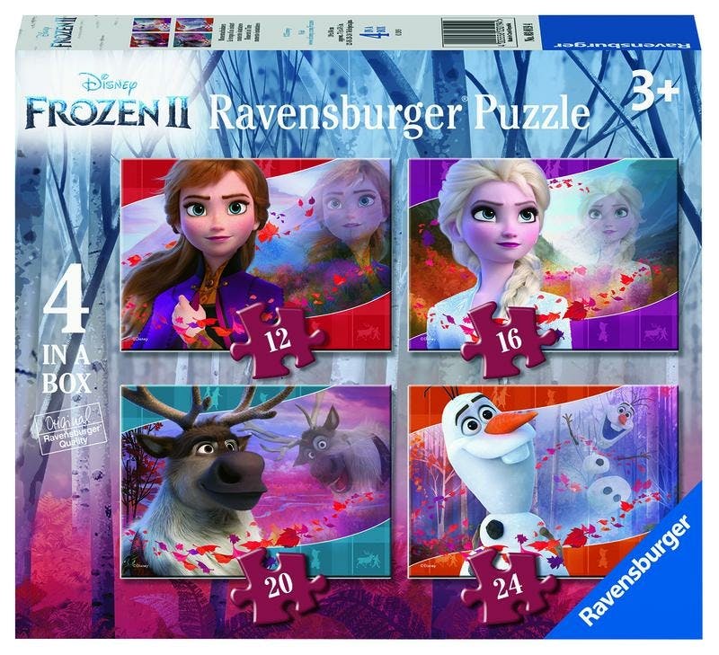 Ravensburger Puzzel Frozen 2 12+16+20+24 Stuks