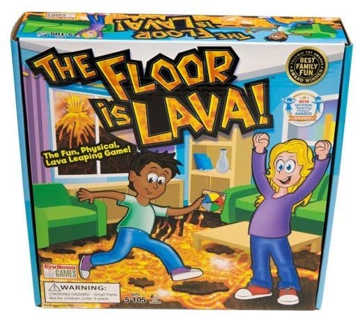 The Floor Is Lava - Actiespel