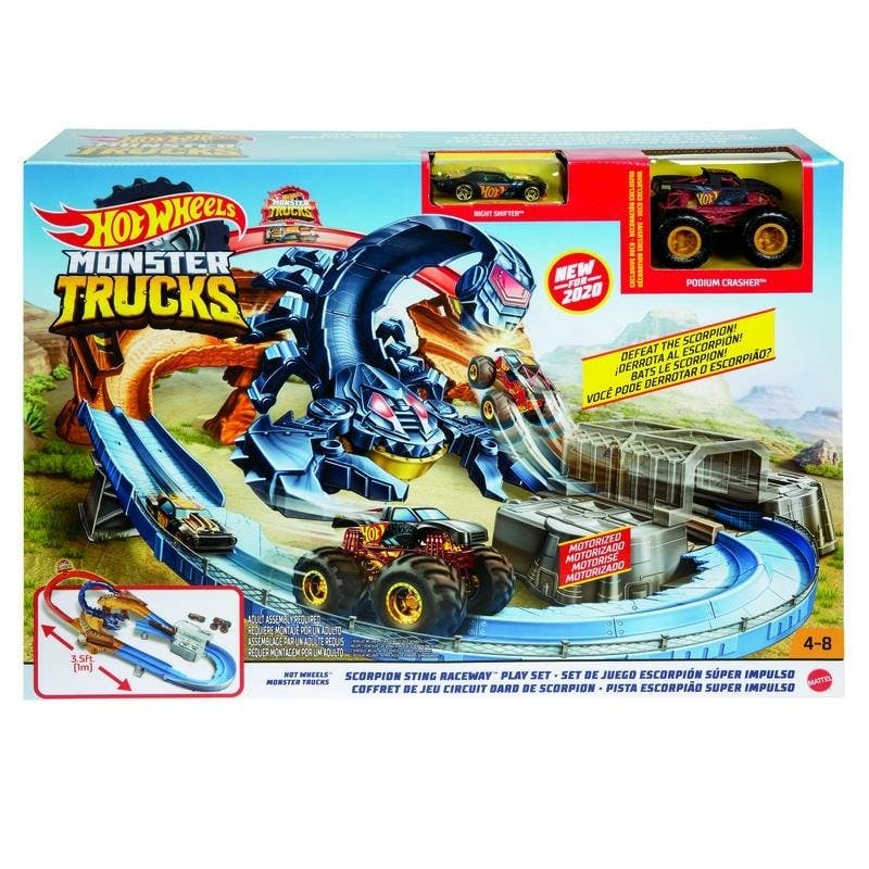 Hot Wheels Monster Trucks Scorpion Playset