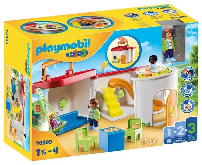 Playmobil 1.2.3 Hondentrein