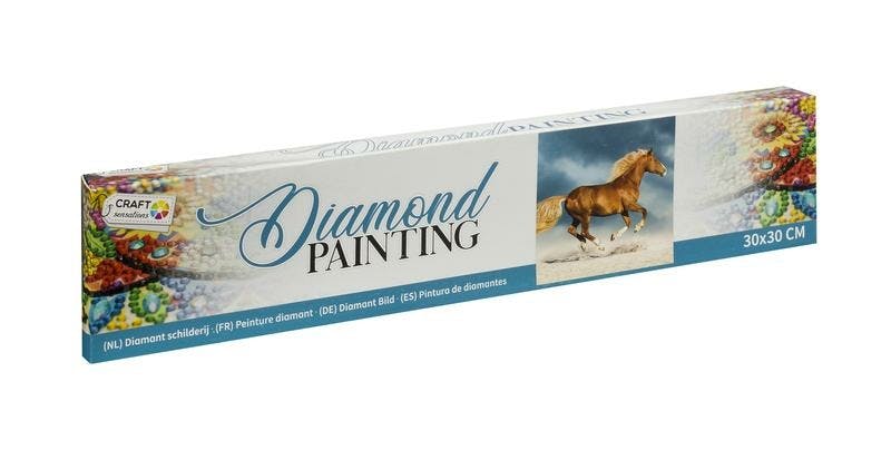 Diamond Painting Horse 30x30 cm