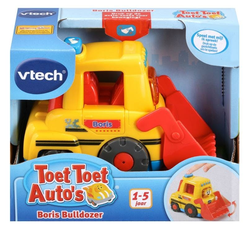 VTech Toet Toet Auto's Boris Bulldozer