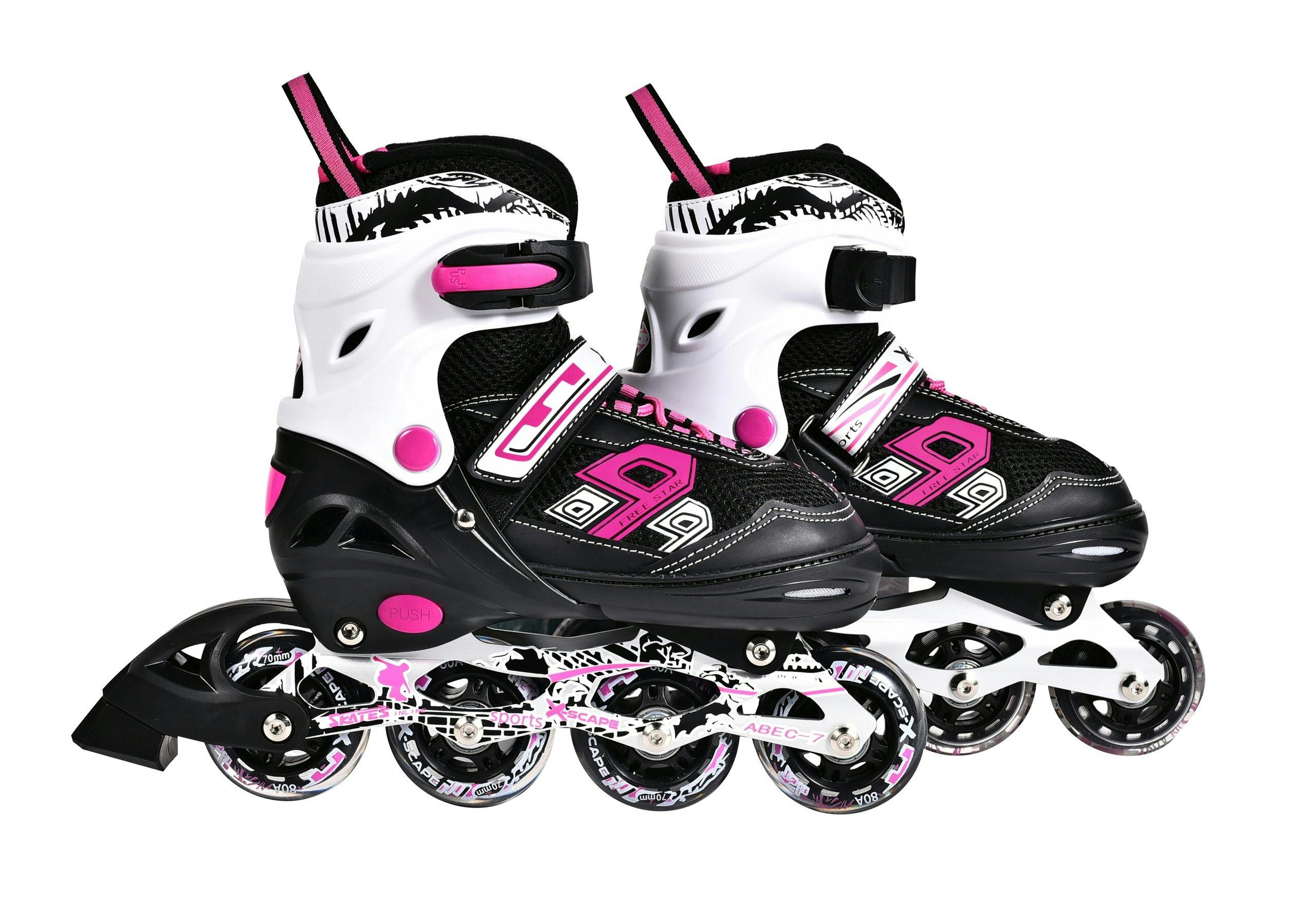 X-Scape Inline Skate Softboot Roze Maat 30-33
