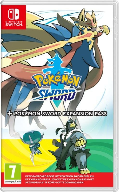 Nintendo Switch Pokémon Sword + Expansion Pass