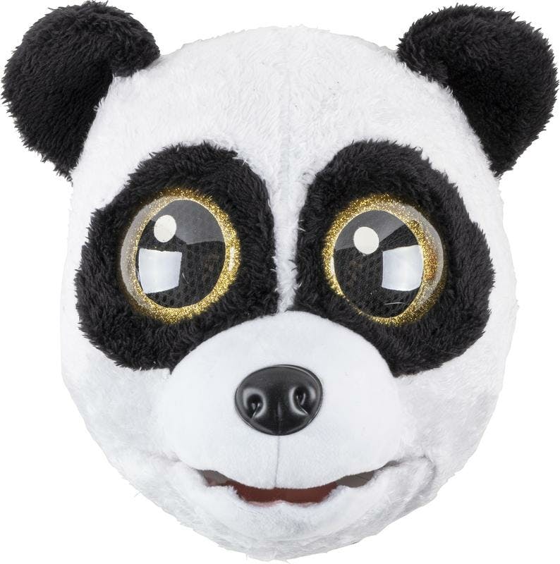 Moving Head Pluche Masker Panda