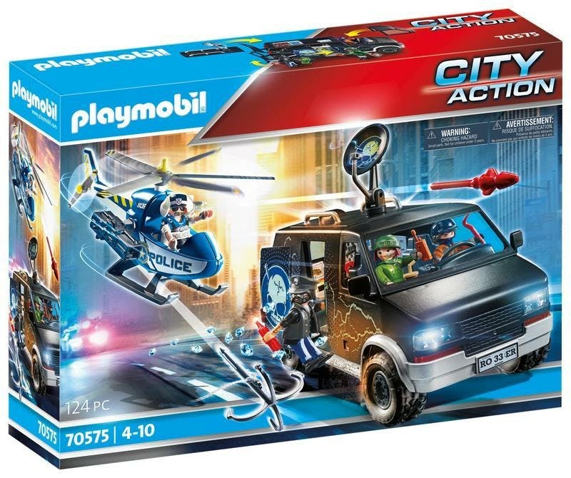 PLAYMOBIL City Action Politiehelikopter: Achtervolging - 70575