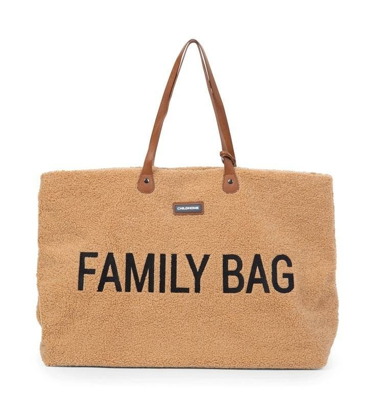 Childhome Nursery Bag Family Bag Teddy Beige