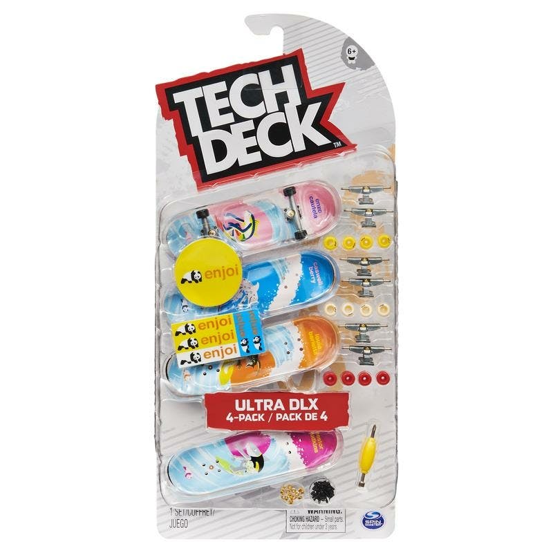 Tech Deck Ultra Dlx 4Pack