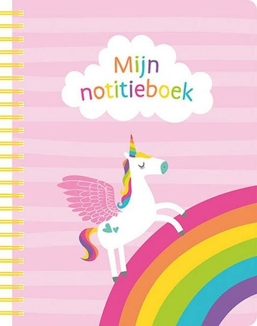 Mijn Notitieboek (Unicorn Pink)