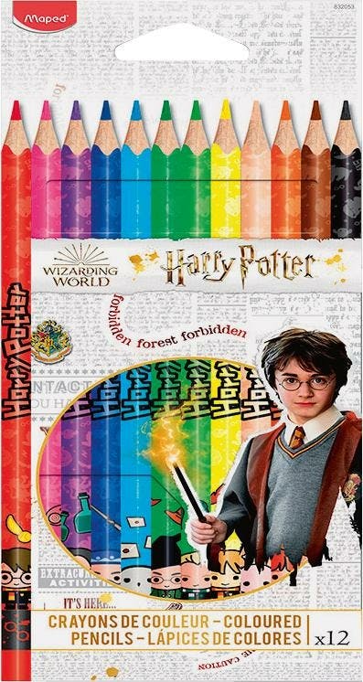 Harry Potter Kleurpotloden Color Peps 12-delig