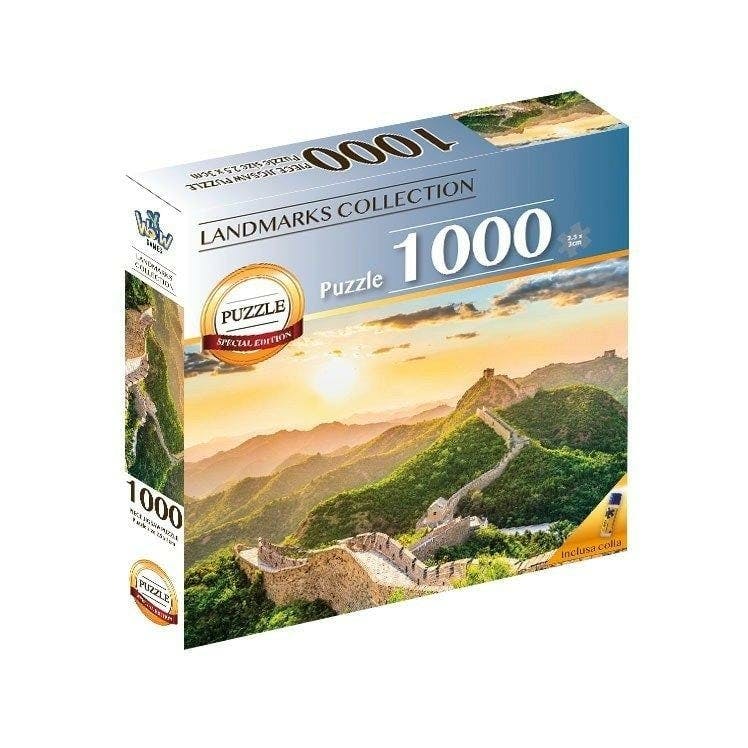 Puzzel 7 World Wonders - The Great Wall Of 1000St