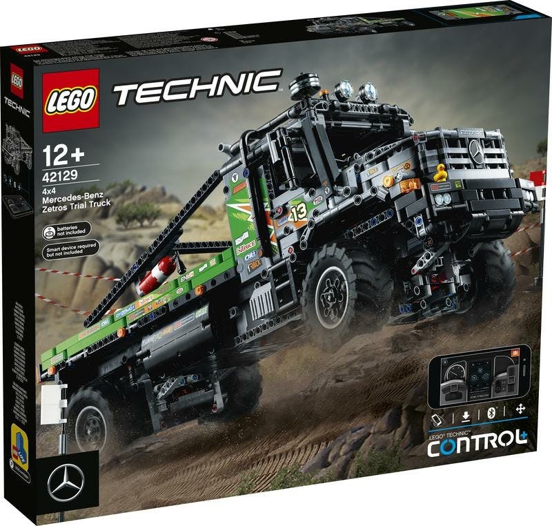 Lego Technic Le Camion D’essai 4x4 Mercedes-benz Zetros - 42129