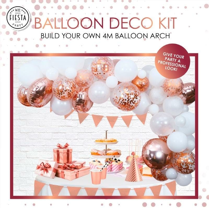 Balloon Deco Kit - roze goud
