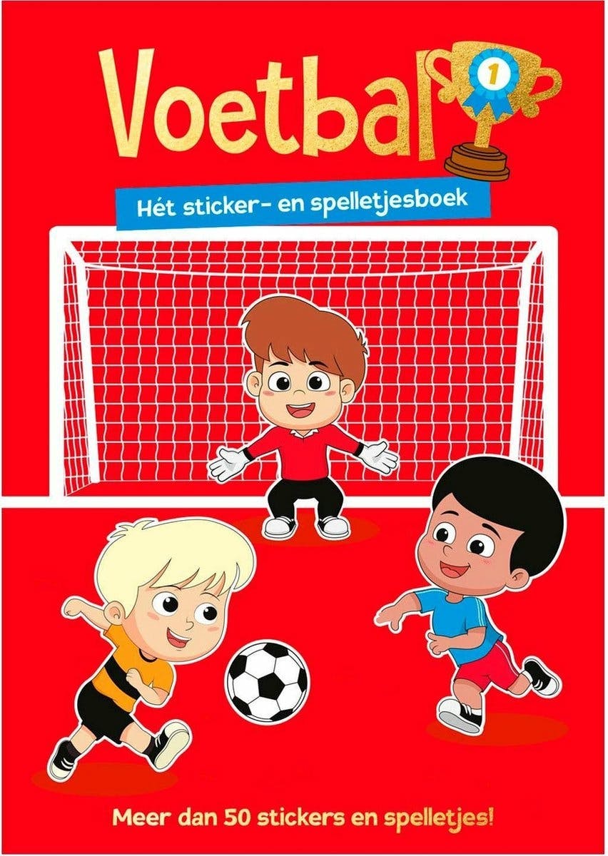 Voetbal Sticker En Activiteitenboek