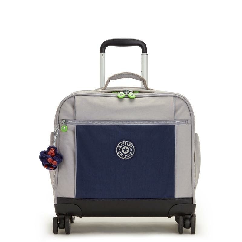 Kipling Trolley Boekentas Storia Playful Grey