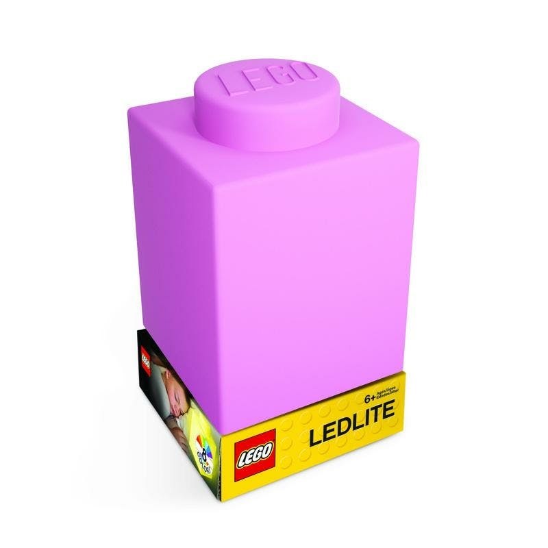 LEGO Lamp - Silicone Steen Paars