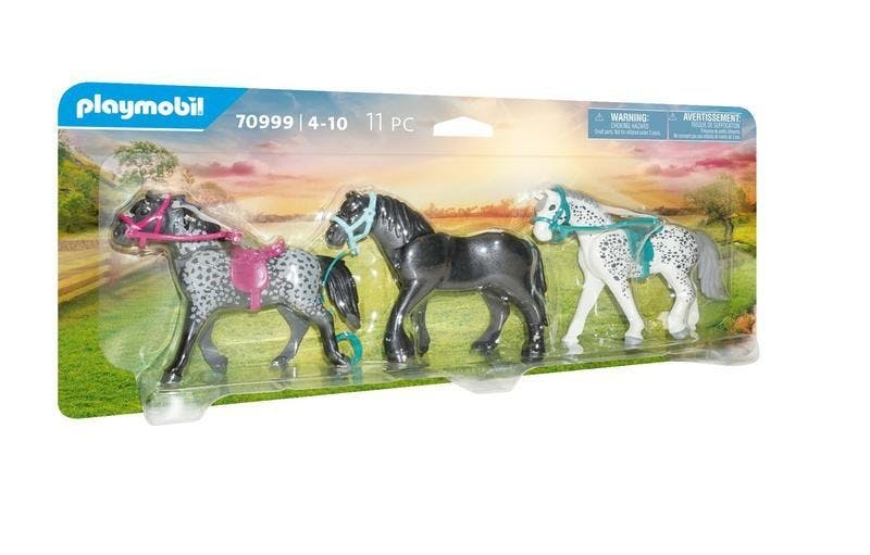 Playmobil Country Paarden: Het Friese Paard, De Knabstrupp - 70999