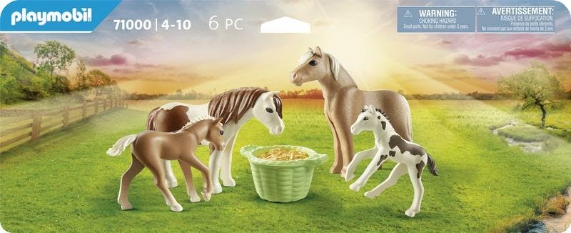 Playmobil Country Ijslandse Pony's Met Veulens - 71000