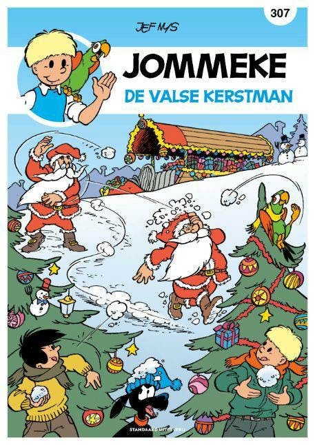 Strip Jommeke Valse Kerstman - 307