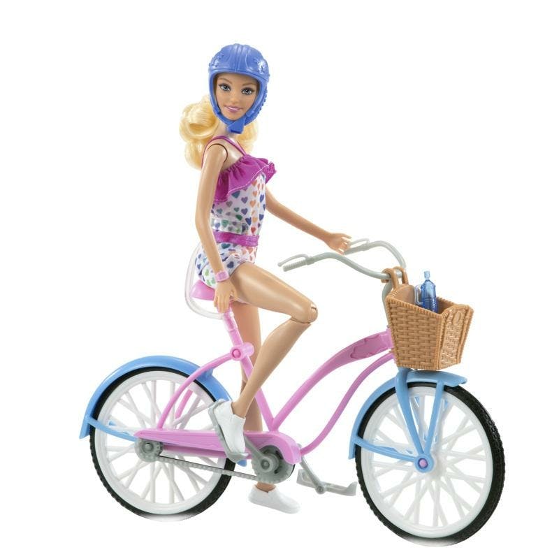 Barbie Pop Met Fiets