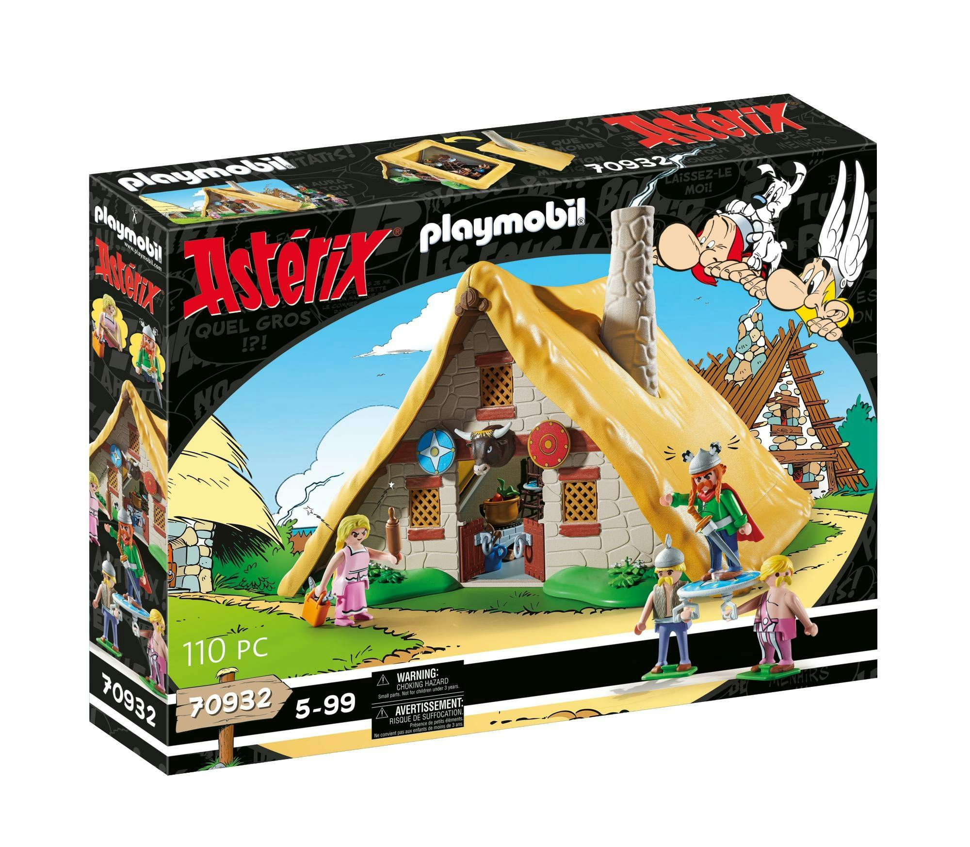PLAYMOBIL Asterix: Hut Van Heroïx - 70932