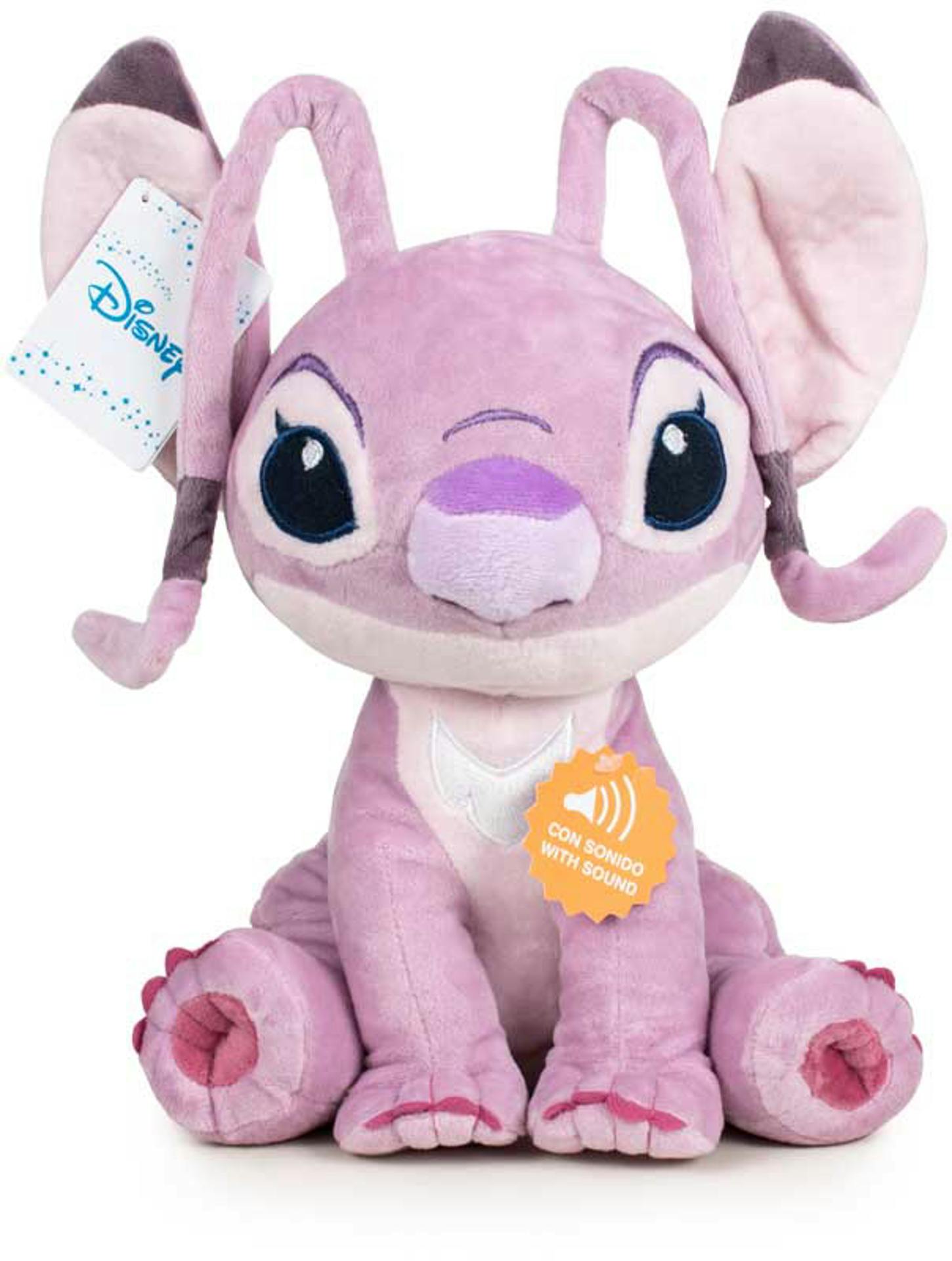 Disney knuffel Lilo & Stitch - Angel met geluid 30 cm