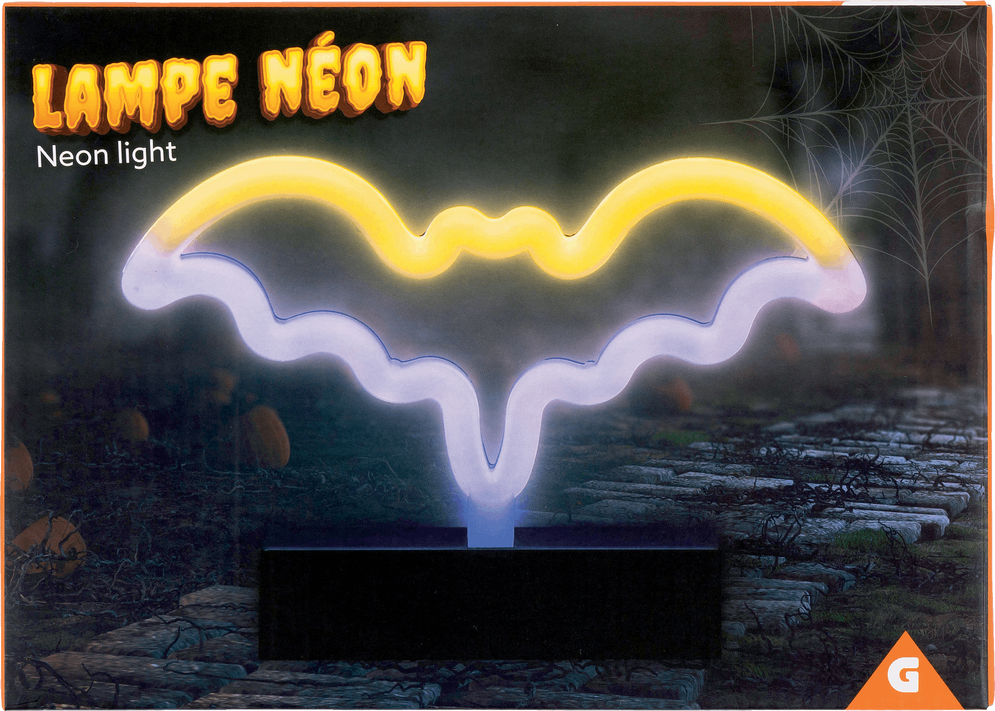 Lampe Néon Halloween Chauve-souris