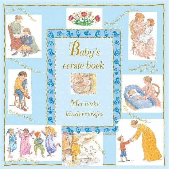 Baby's Eerste Boek Blauw -  brown, Janet Allison