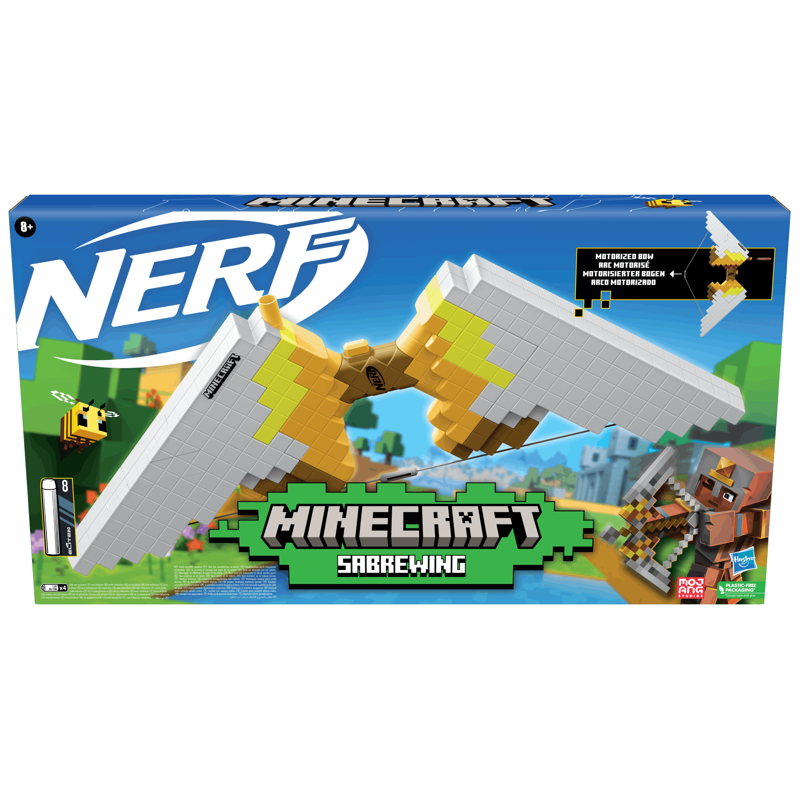 Nerf Fusil Minecraft Sabrewing