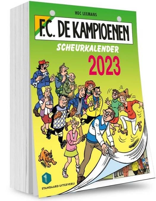 F C De Kampioenen Scheurkalender 2023