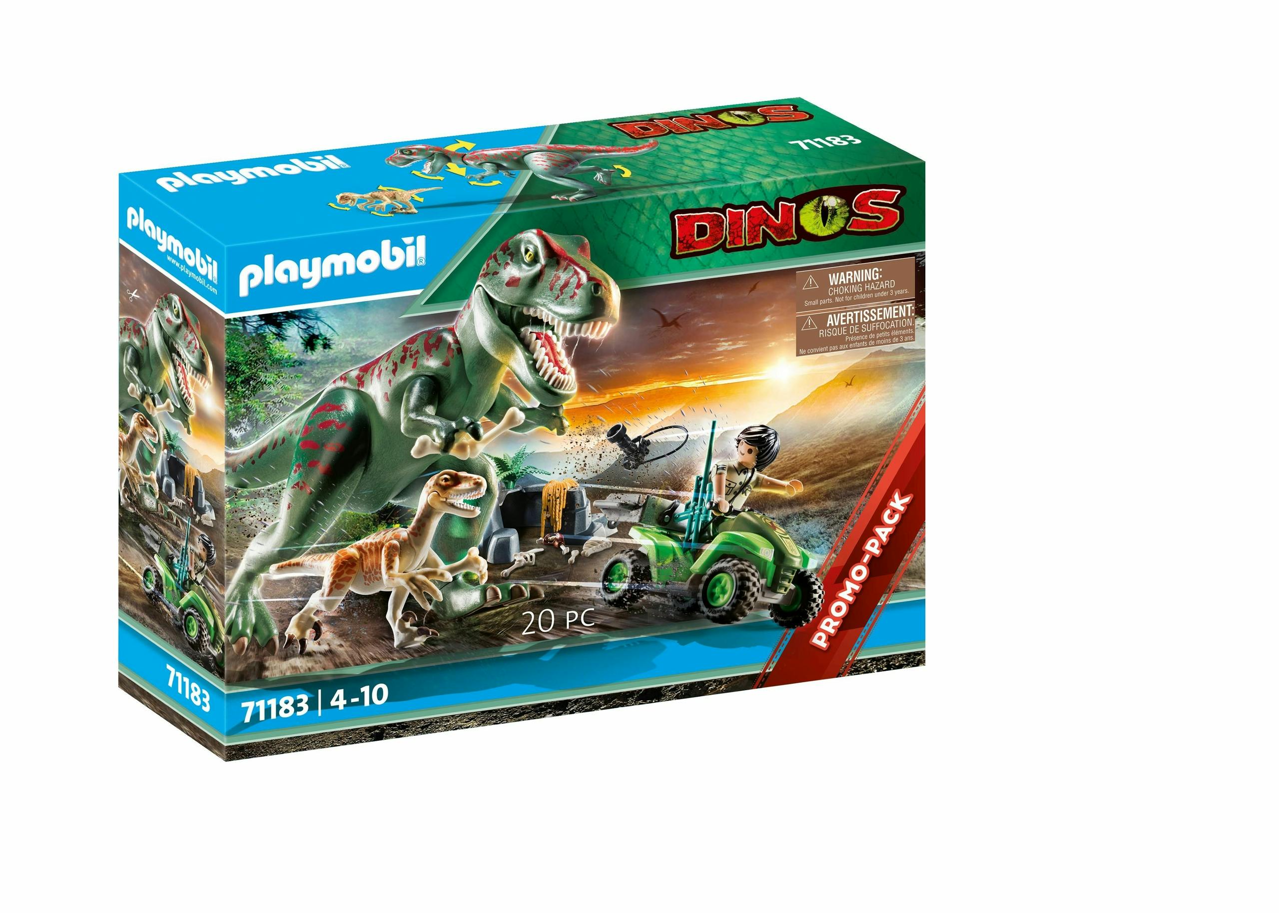 pen Veel Afleiden PLAYMOBIL Dinos Rise T-Rex Aanval () - 71183